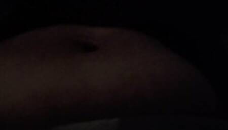 Milf Muffintop Under latina Giantess unawares Crop Top Big Beautiful Bouncy BELLY late night walk while fingering her BellyButton the streetlights and oncoming cars light up her Tummy while it jiggles