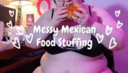 Messy Mexican Food Stuffing - MP4
