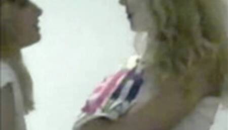 Blondes Battle It Out