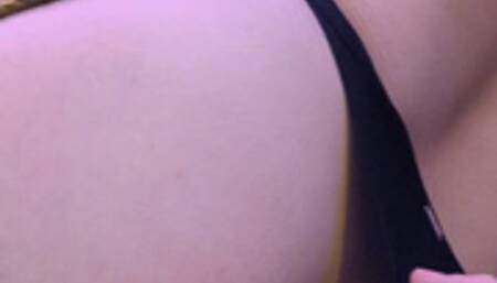 Tied up with vibrator