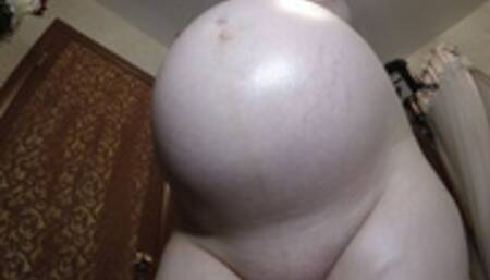 POV PREGNANT TEEN BELLY ASS TEASE