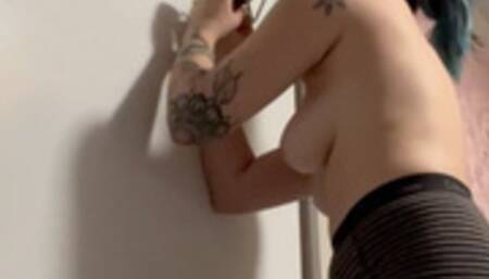 hot girl doing handy things