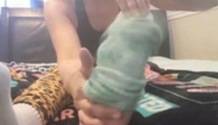 After bootcamp foot massage