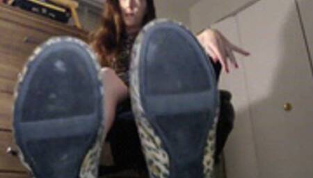 Leopard Print Ballet Flats Worship