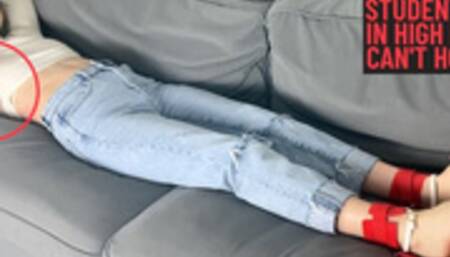 Ticklish in High Heels - "Please, not my weak spot!"