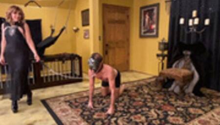 Mythology Whipping- Countess Rainey Whips Barticus Part 4