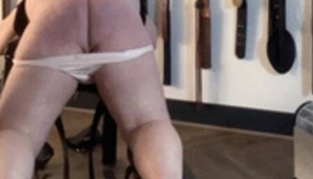 A nice tawsing and strapping