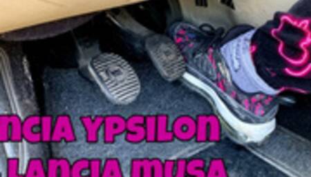 pedal pumping - Lancia Ypsilon vs Lancia Musa