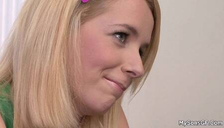 Graceful bedmate at blonde teen (18+) smut