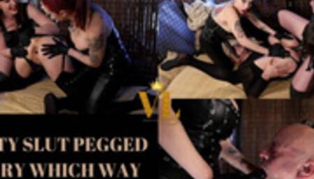 PANTY SLUT PEGGED EVERY WHICH WAY