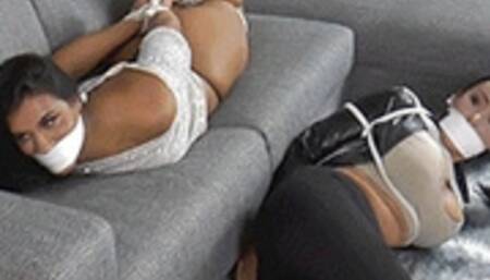 Scarlett & Mila in: Things Went a Little Awry at the Production Lounge for the Hot RockStar Brat & Her Dizzy Biggest Fan Intruder! (The Fan's Cut) (WMV)