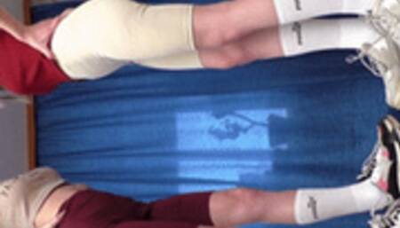 Teen girls in Balenciaga sneakers try to crush my face (part 5 of 11), flo523x 1080p