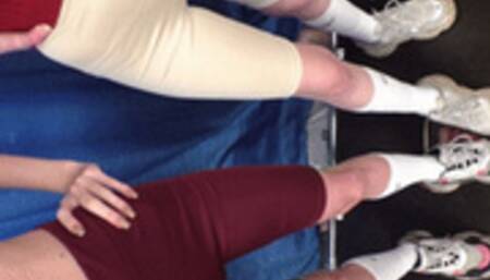 Teen girls in Balenciaga sneakers try to crush my face (part 2 of 11), flo520x 1080p