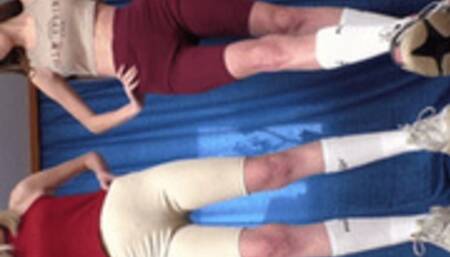 Teen girls in Balenciaga sneakers try to crush my face (part 1 of 11), flo519x 1080p