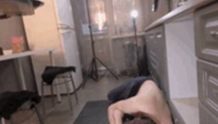 0024RB FULL VER Princess Bertie and Rebecca he will lick the dessert from our boots! And at the end I'll probably pee in his mouth [mov]