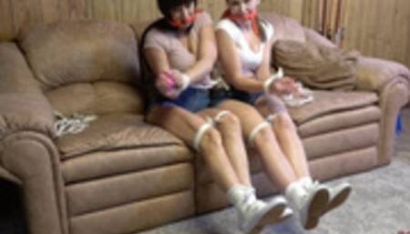 Tickling Turns Into Bondage HD