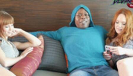 Naughty slut seduces her friend's BF