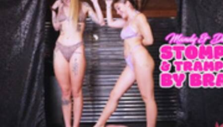 Mandy & Dalvina - STOMPED & Trampled by BRATS - HD 1080p MP4