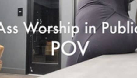 Ass Worship in Public