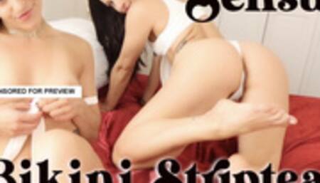 Sensual Bikini Striptease