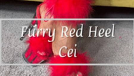 Furry Red Heel CEI