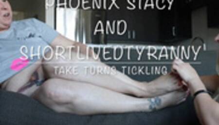 Phoenix and SLT Take Turns Tickling