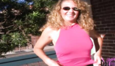 Hot MILF Gets Naked In A Clothing Store