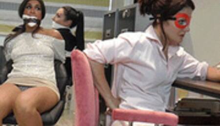 Scarlett & Mila in: Things Went a Little Awry at the Production Lounge for the Hot RockStar Brat & Her Dizzy Biggest Fan Intruder! (The Fan's Cut) (HD)