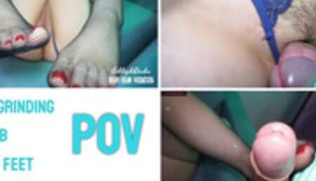 Pussy Grinding & Footjob ( Short Version )