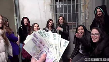 CzechStreets - Teen Girls Love Sex And Money