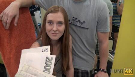 HUNT4K Cuckold for Cash Permits Hunter to Fuck his GF in the Empty Gym