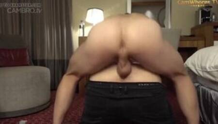 Mr BigHOLE Big Ass Turkish Gay  Fucked in Hotel Room by Bodybuilder Part 2