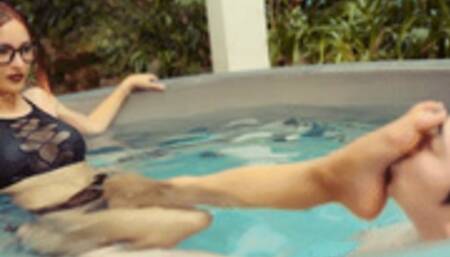 Hot Tub Foot Torment