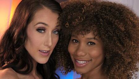 Temperament Jenna and Vivian's lingerie movie