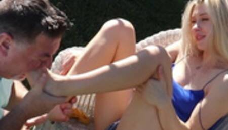 The Banana Challenge with Anna Kovachenko - MP4 (HD480p)