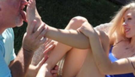 The Banana Challenge with Anna Kovachenko - MP4 (HD1080p)