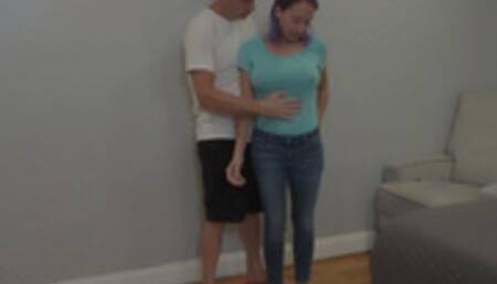 Stomach Pressing Fetish