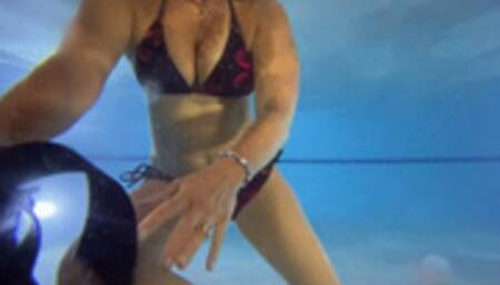 Carissa in a custom old school weight belt part 1