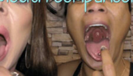 Mouth Comparison - Loosey Lu & Tali Savage - HD 720 WMV