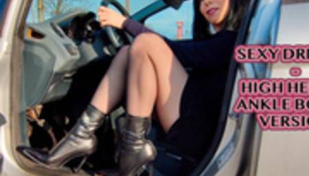 SEXY DRIVER 7 - HIGH HEELED ANKLE BOOTS VERSION