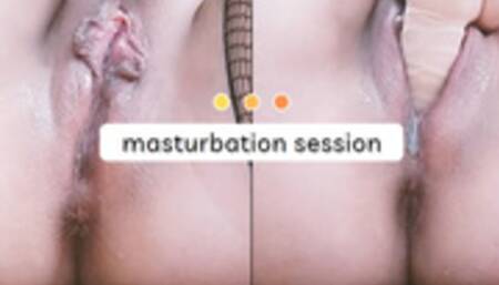 Masturbation Sessions: Dildo and Creamy Pussy