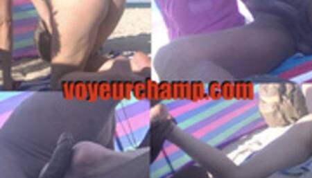 Consensual Candid #1 (Part 2) - Stop Looking At The Guys Cock While Hes Touching Your Wifes Naked Body!