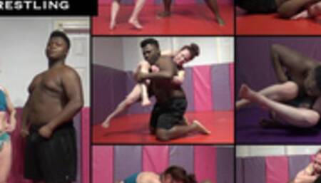 VeVe Lane vs Mighty: Competitive Mixed Wrestling