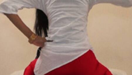 Indian Legging Facesitting - Punishing Thief 2