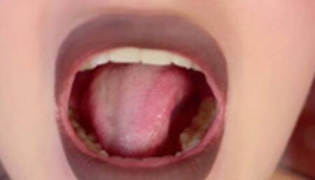 Mouth Fetish - Mouth Tour Around Tongue Of Khaleesi Daenerys - HD 1920x1080