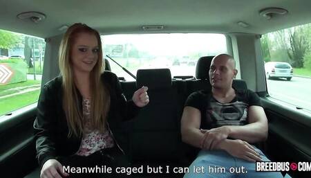 Breed Bus featuring Eliska H's side fuck movie