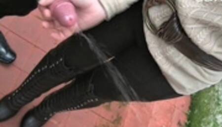 cameltoe handjob mp4