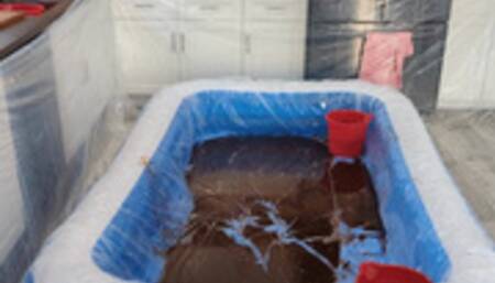 Leftover Chocolate Syrup Dive