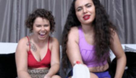 Bailey Paige & Goddess Marcy: Nerdy Tutor Gets Wedgied POV - MP4 4k