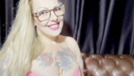 I'll smoke for you I'll tease you - Marlboro 100s - Dangling -PVC Vinyl